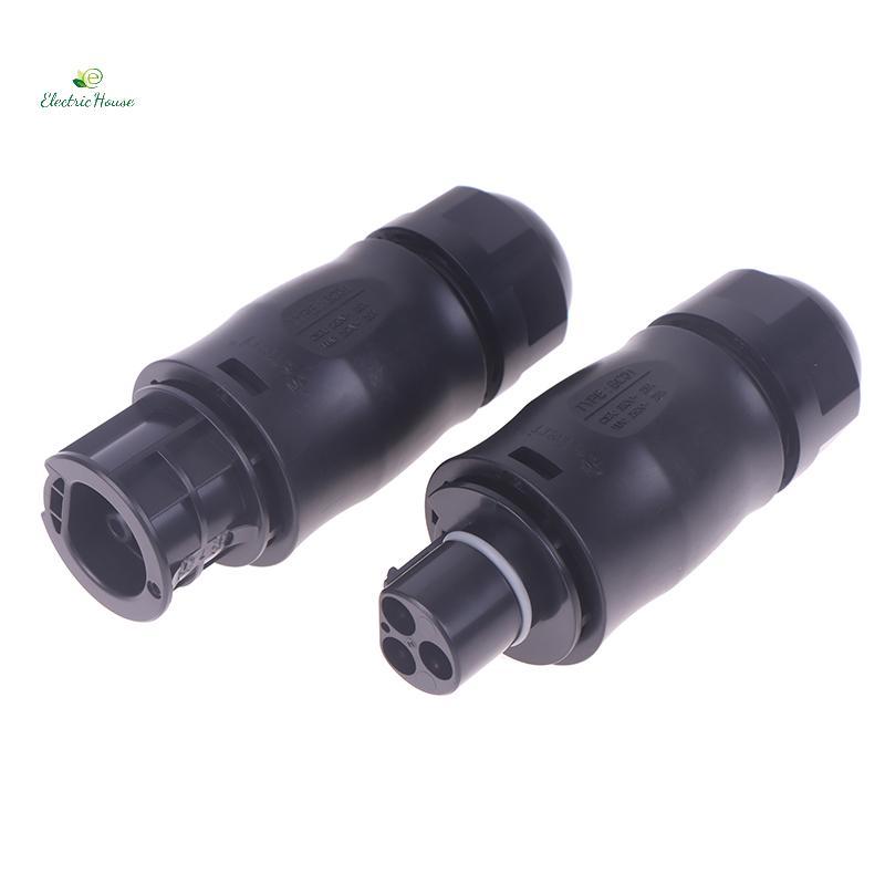 [Nhà Điện] BC01 Đầu Nối 3 Pin AC Nam Nữ IP68 Dành Cho Lưới Năng Lượng Mặt Trời Dây Micro Biến Tần Ho