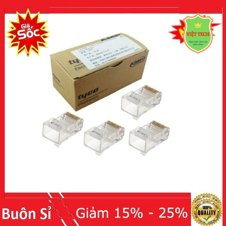 Hộp 100 hạt mạng AMP