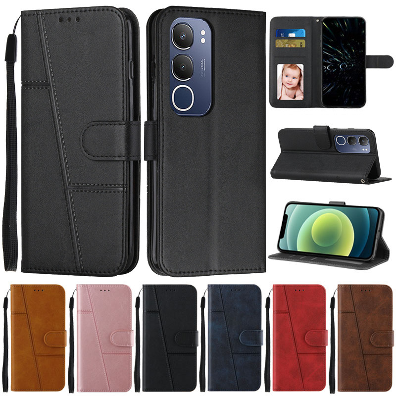 Dành Cho VIVO Y19S Ốp Lưng Ví Lật Sách Dành Cho Vivo Y19s Ốp Lưng Điện Thoại VivoY19S Y 19s V2419 Da