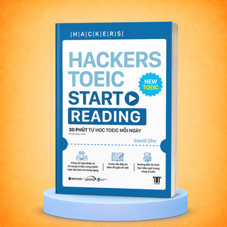 Sách - Hackers Toeic Start Reading - 30 Phút Tự Học TOEIC mỗi ngày (Gamma Books)