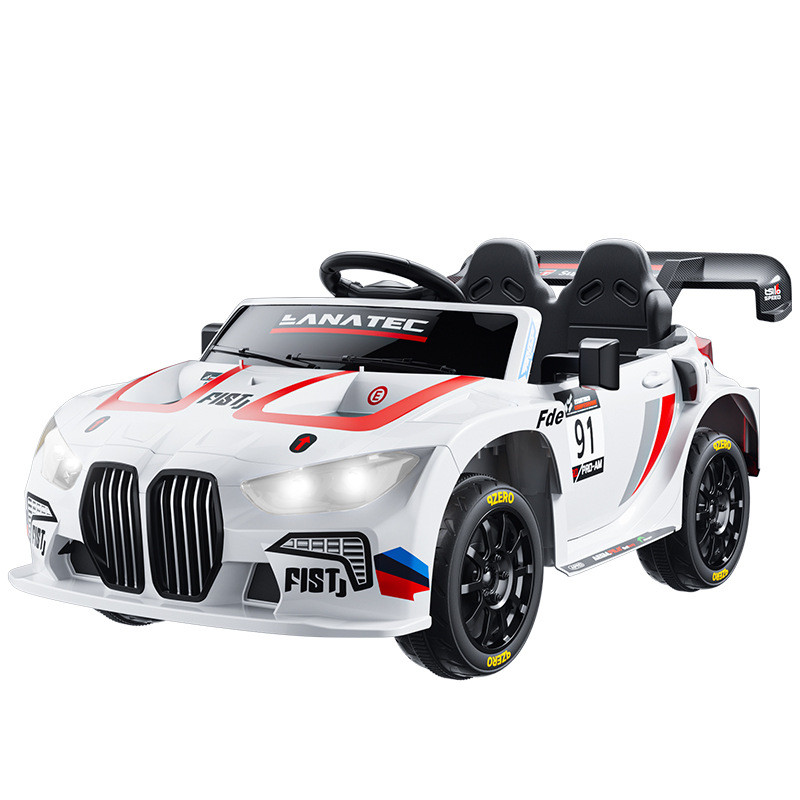 AA carisededeloris Xe ô tô điện đồ chơi BMW dành cho trẻ em, phù hợp cho cả bé trai và bé gái, xe ô 