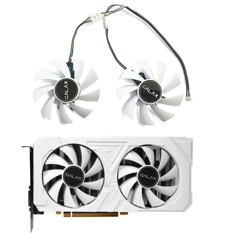 85MM 4PIN GA92S2U GA92S2H 1660TI GPU QUẠT Cho GALAX GeForce RTX2060 GTX1660 1660ti 1660S EX Trắng OC