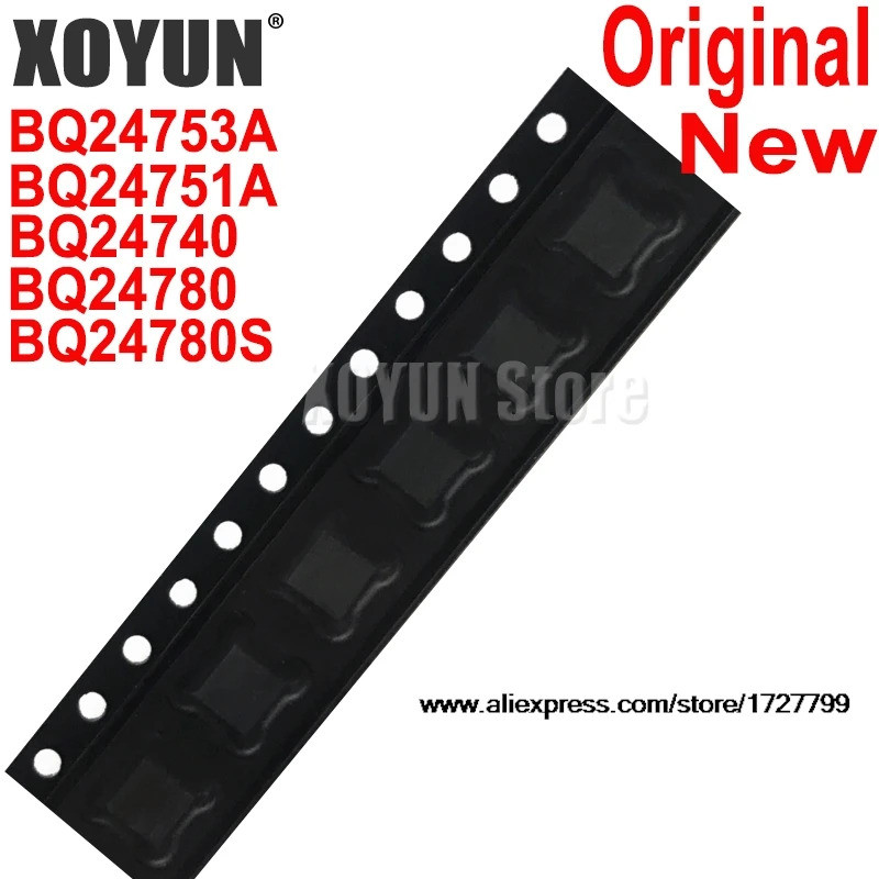 100% BQ24753A 24753A BQ24751A 44751A BQ24740 24740 BQ24780 24780 BQ24780S 24780S QFN-28 chip ic còn 