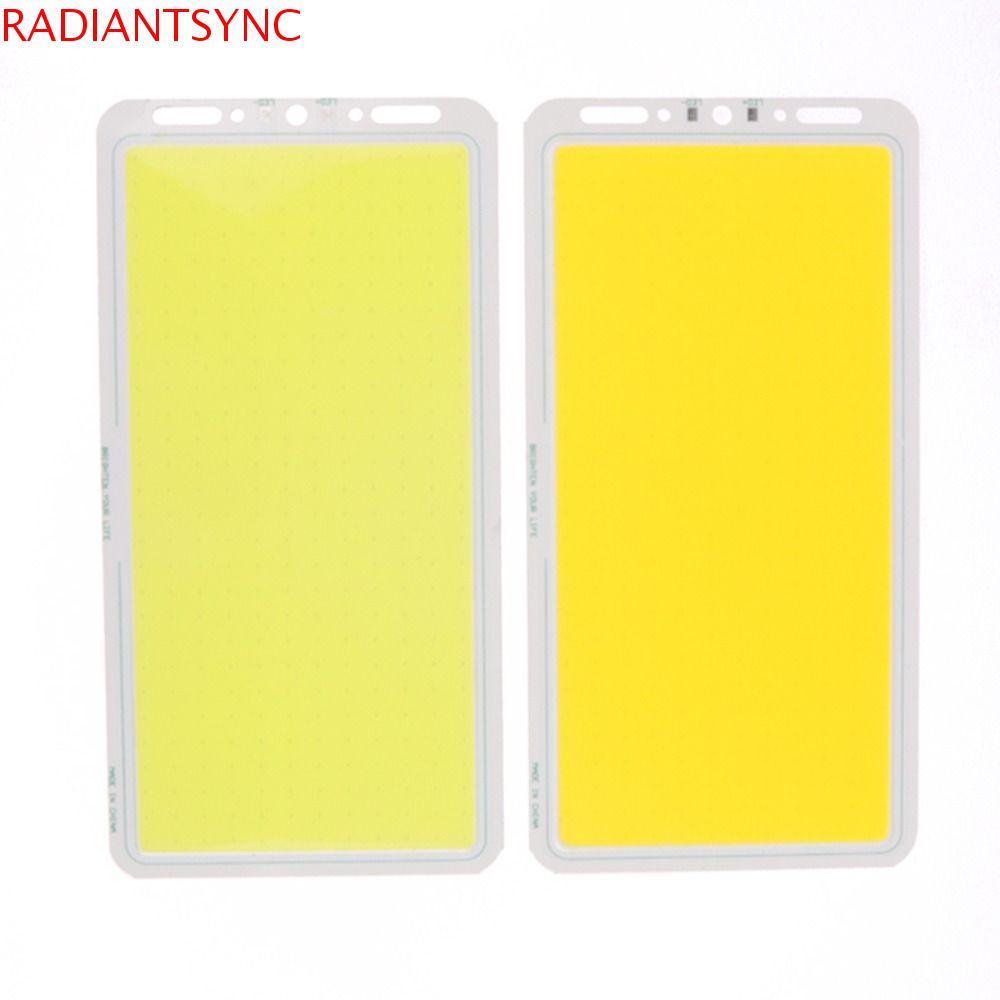 Đèn LED bảng điều khiển RADIANTSYNC COB, Đèn trắng cắm trại siêu sáng Đèn lũ, Dải Chip siêu nhẹ 100W