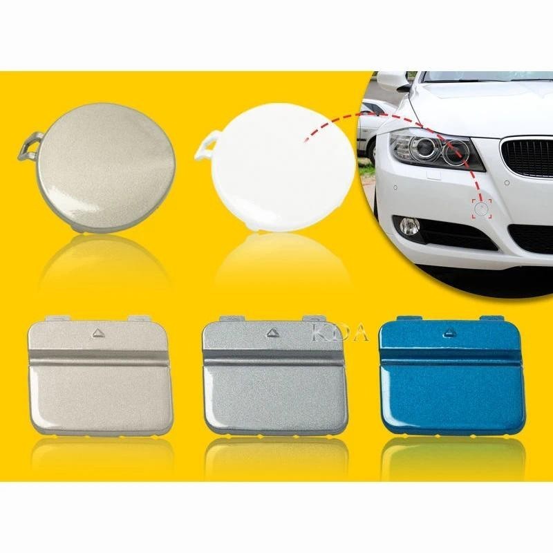 Tự Động Phía Trước Phía Sau Ốp Lưng Kéo Móc Mắt Nắp Cho Xe BMW E90 E91 LCI 3 Series 2009 2010 2011 2