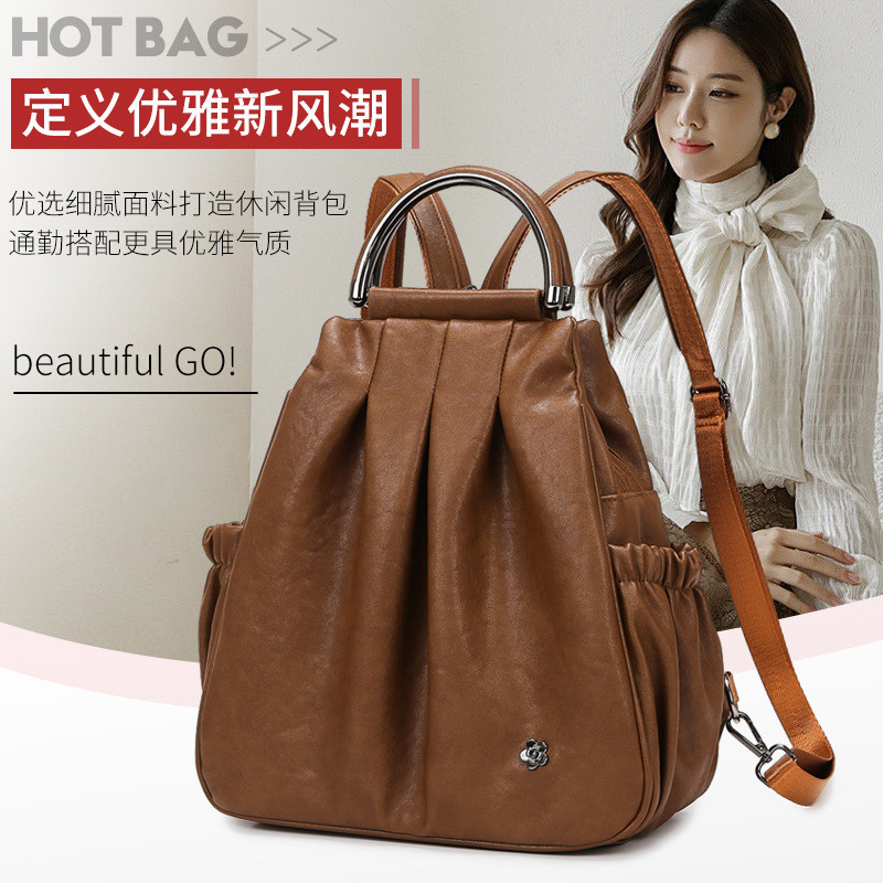 Ba Lô Đa Năng Thường Ngày 2025 Phong Cách Mới Thời Trang Cảm Giác Cao Cấp Dung Tích Lớn Ba Lô Du Lịch Làm Việc Ba Lô Đi Lại