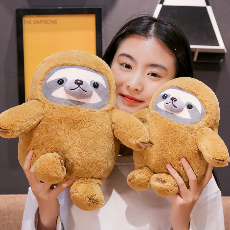 2019 Búp bê đồ chơi sang trọng Lightning Sloth dễ thương Crazy Animal City Sloth Doll20251214