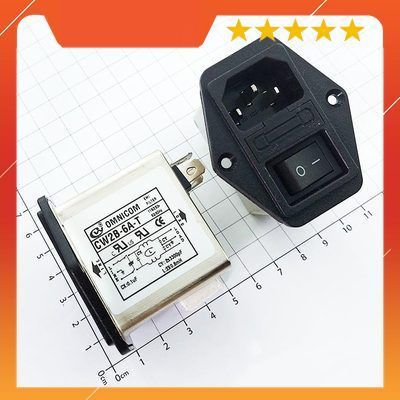 CW2B-6A-T Bộ Lọc Nguồn 1 Pha 6A 115/250V