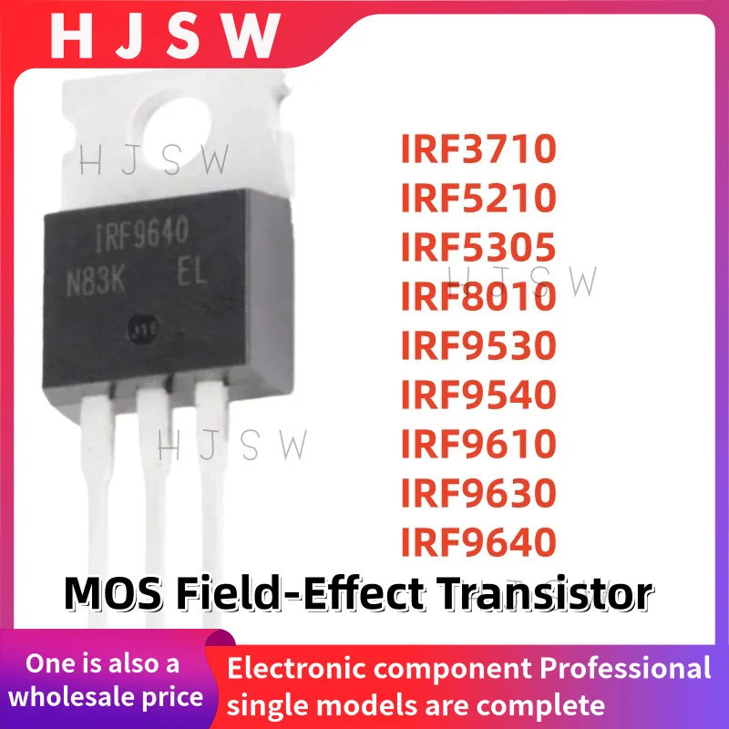 5 Chiếc IRF3710 IRF5210 IRF5305 IRF9530 IRF9540 IRF96510 IRF9630 IRF9640 IRF8010 IRF3710PBF IRF5210P