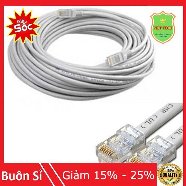 70m dây mạng Cat5, Cat6 Miễn phí bấm 2 đầu