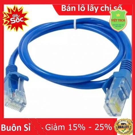 Dây Mạng Lan đúc sẵn 2 đầu 1m