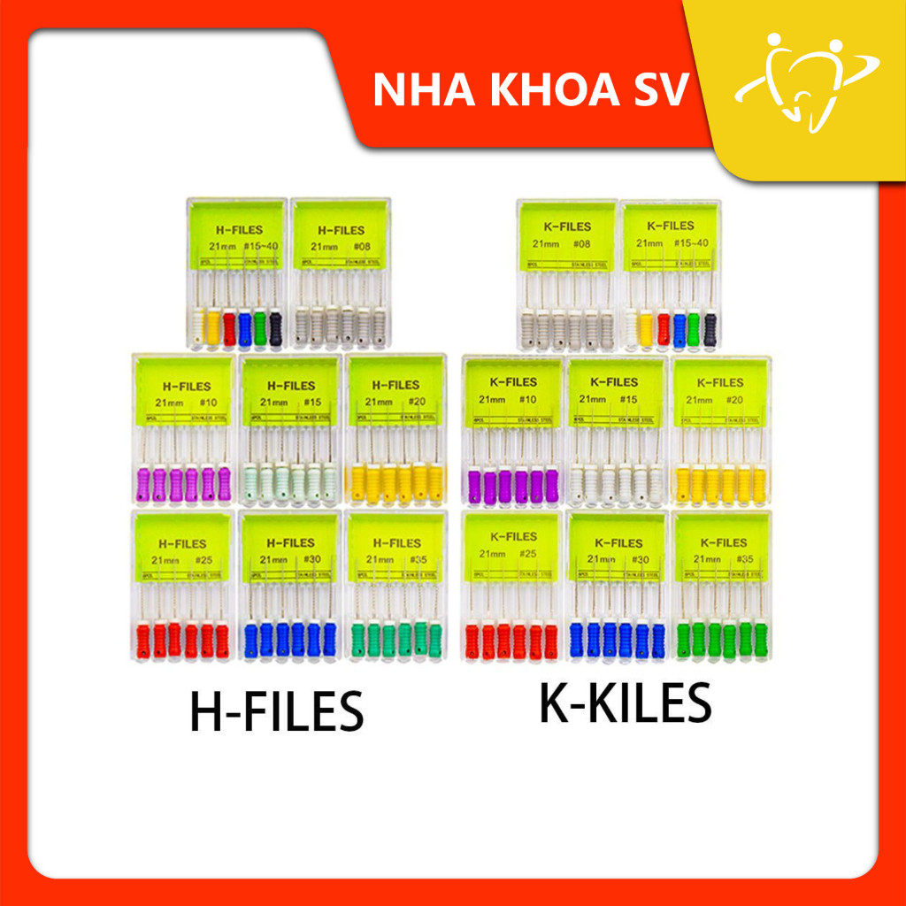 [MỚI]TRÂM NỘI NHA K-FILE | H-FILE | File nội nha