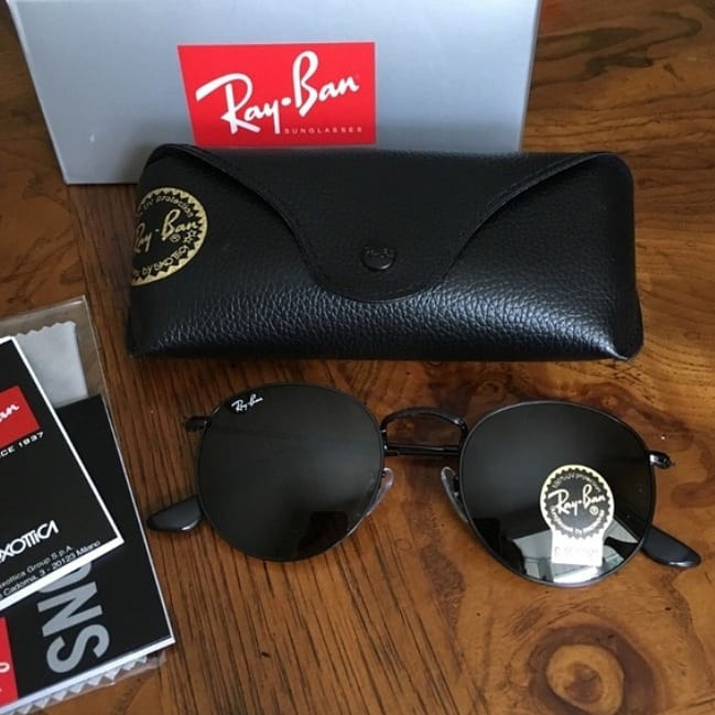 Kính râm kim loại tròn IDAWN7 Ray-Ban RB3447-Ban chính hãng