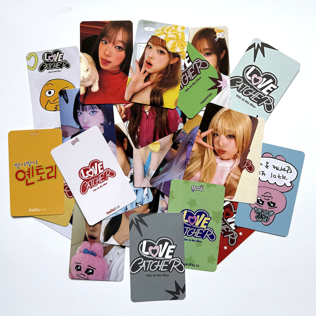5-18 Chiếc YENA LOVE CATCHER BROADCAST Lomo Cards Diễn Viên Phim Truyền Hình Hàn Quốc Cha EunWoo Las