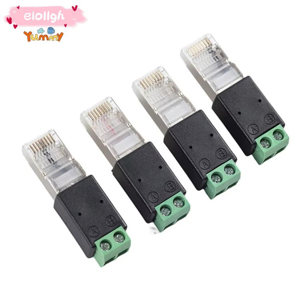Bộ chuyển đổi ELO11 RJ45 sang RS485, Bộ chuyển đổi RJ45 Đầu nối đầu cuối RJ45 Bộ chuyển đổi đầu cuối