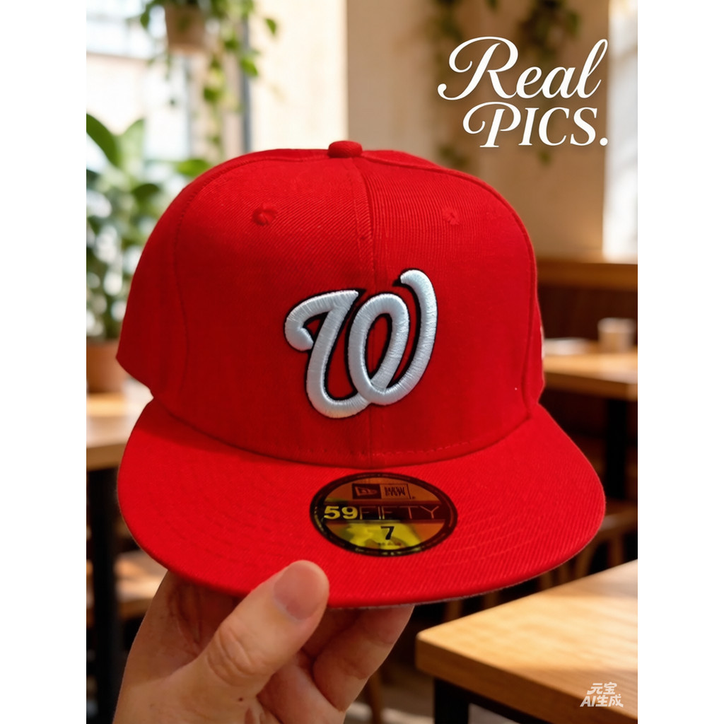 Washington Nationals New Era Authentic On-Field 59FIFTY Được trang bị không thể điều chỉnh Mũ bóng c