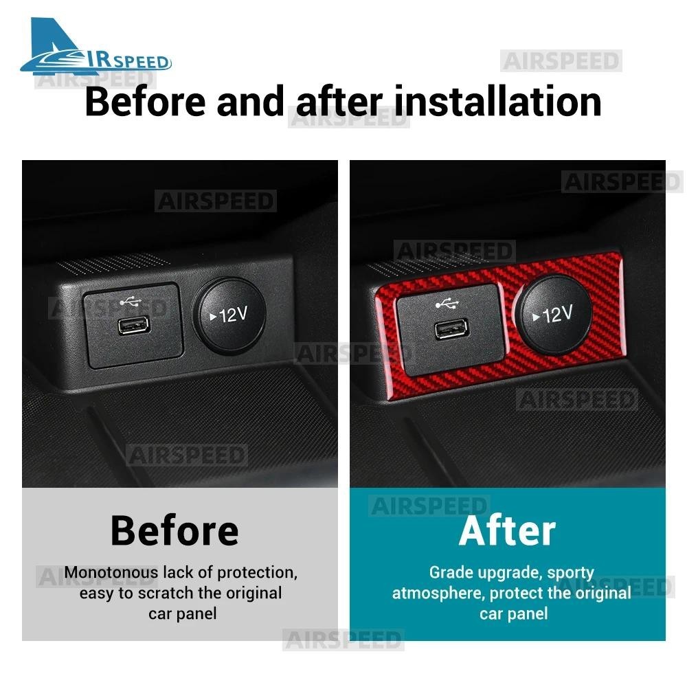 Miếng Dán Sợi Carbon Mềm Thật Cho Xe Ford Focus / Focus ST 2019 2020 2021 2022 2023 2024 2025 LHD Đi