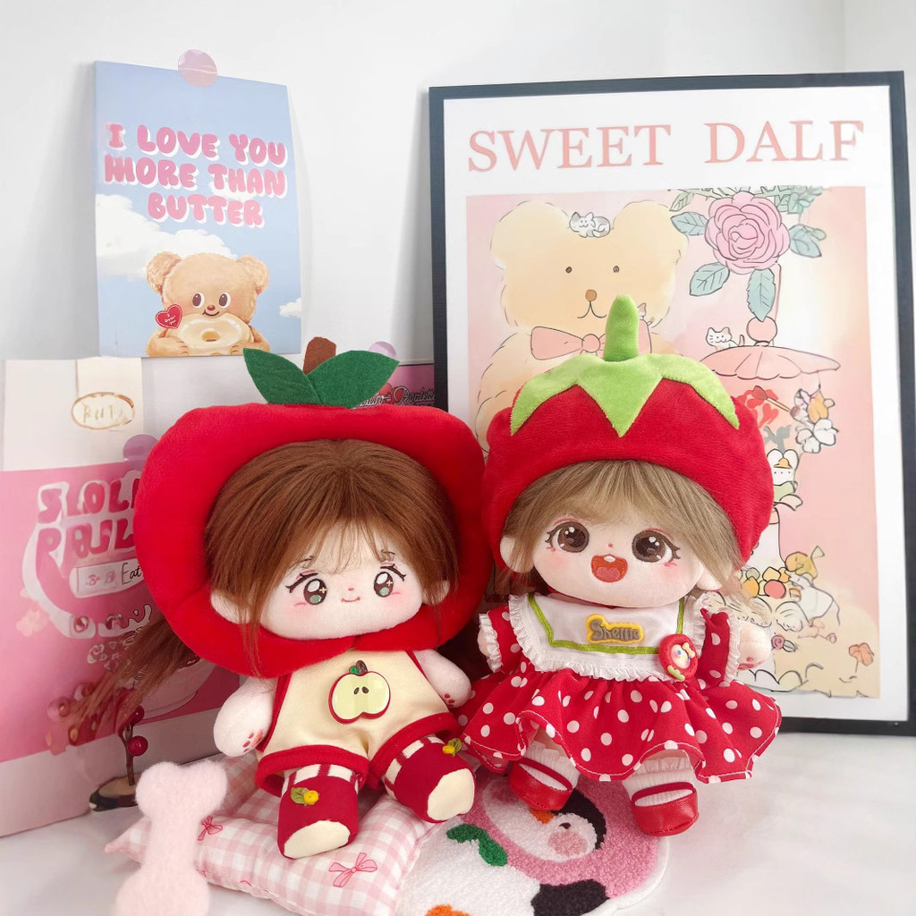 Spot Goods20Centimeter Cotton Doll Clothes20cm Celebrity Doll Normal Body Doll Clothes Langren Handm