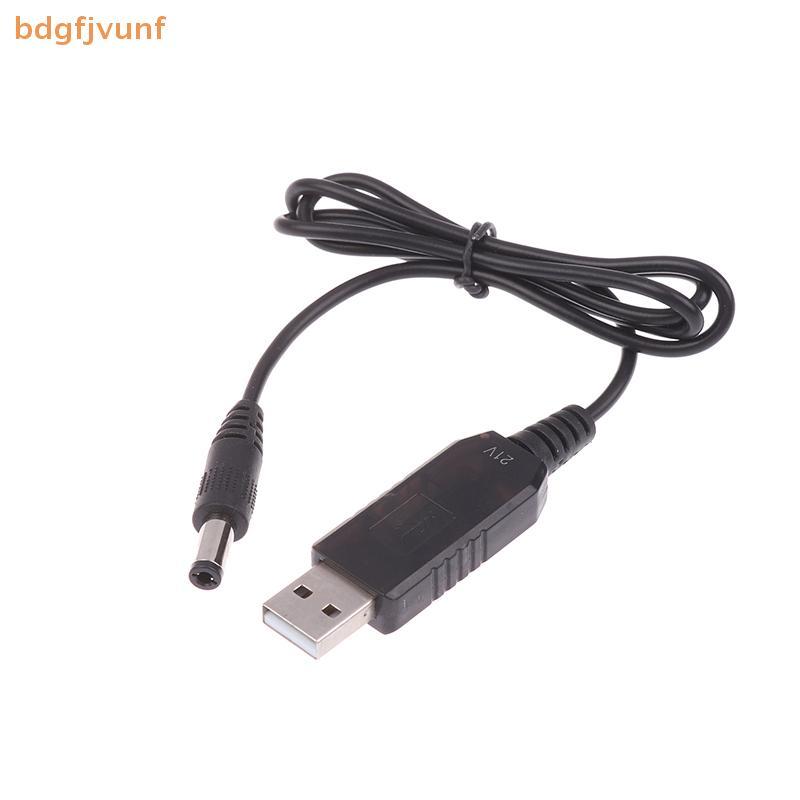 BDGF USB 5V Sang 21V Boost Cáp Sạc USB Power Boost Line DC 21V Giao Diện Sạc Adapter VN
