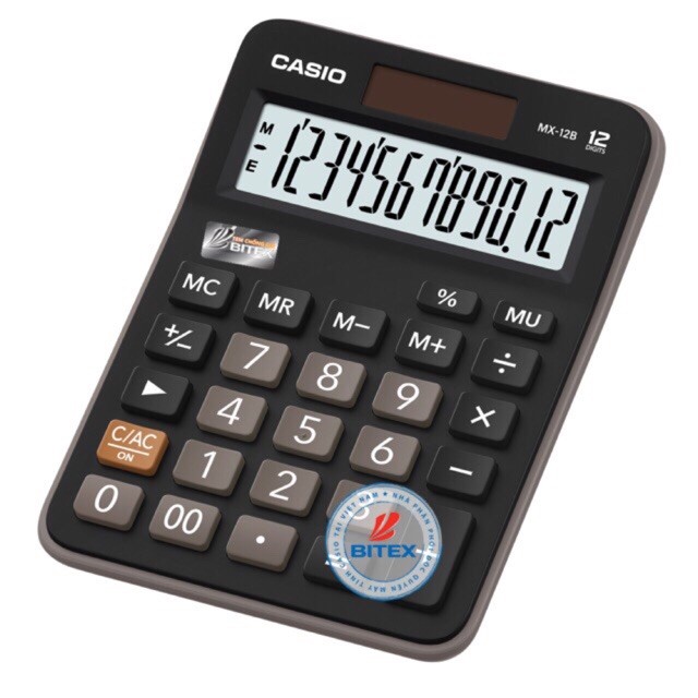 Máy tính Casio MX-12B CHÍNH HÃNG