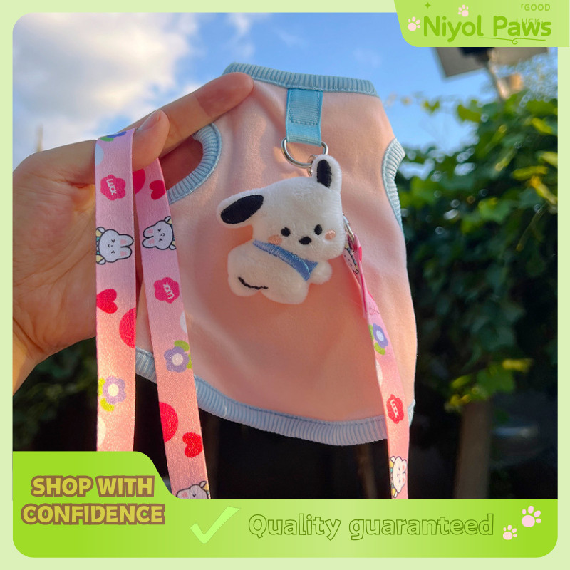 0-3 Tháng Mèo Con Thỏ Chó Con Quần Áo Siêu Nhỏ Kích Thước Mùa Xuân Thu Đông Chống Rơi Dây Xích Ấm Có Sẵn