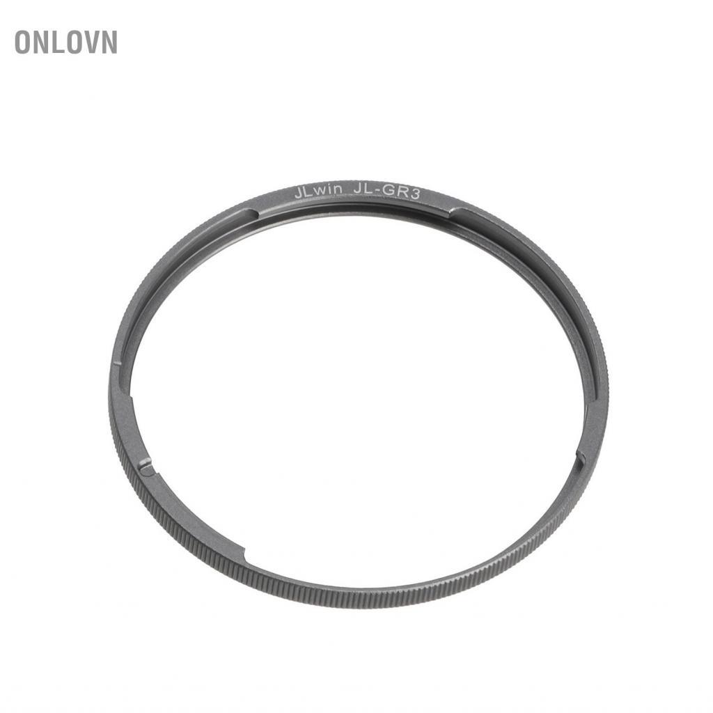 Onlovn Onlovn JLwin JL-GR3 Ống Kính Kim Loại Vòng Trang Trí Thay Thế RICOH GR3 GR III GRIII Phụ Kiện