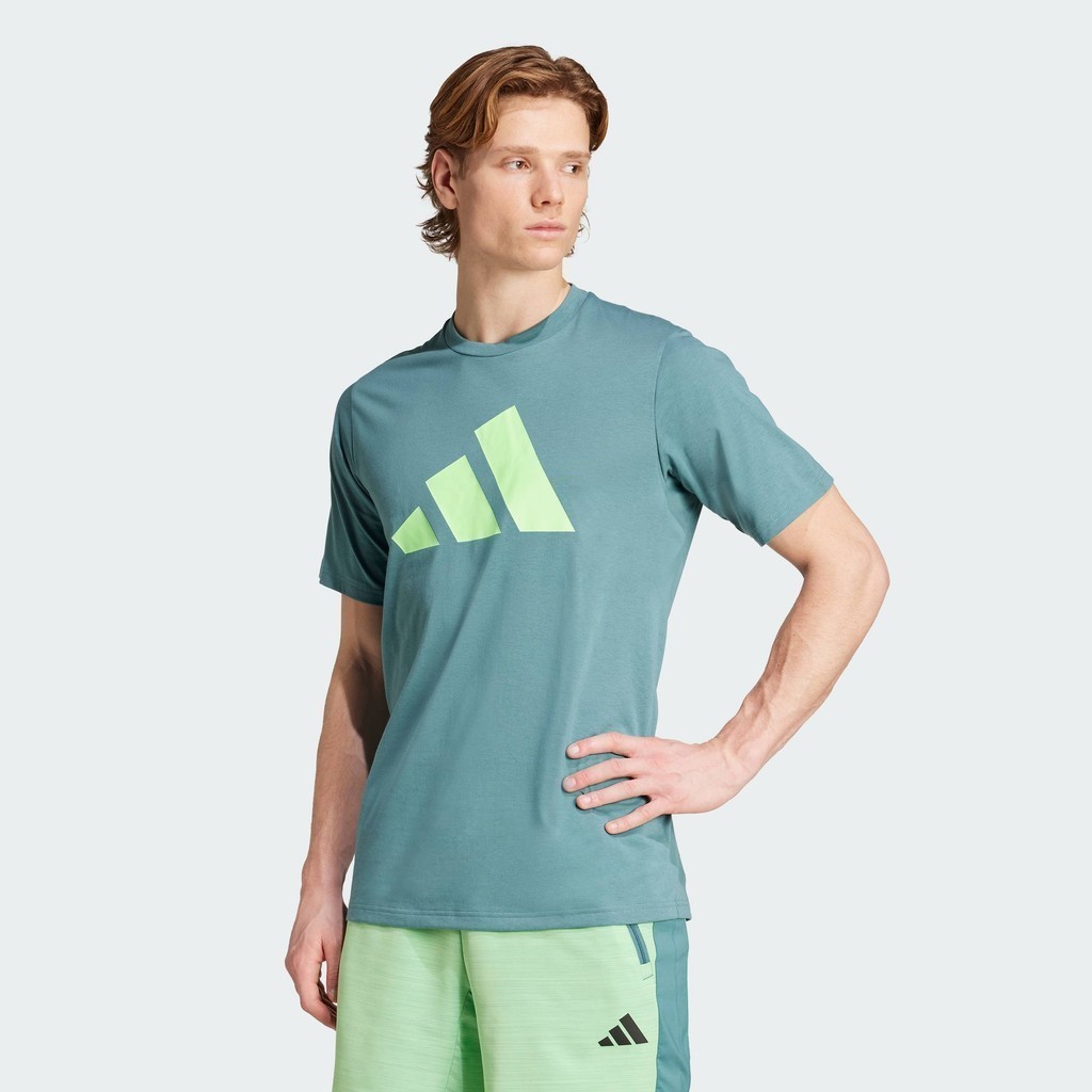 [20H 14.01-15.01]  - VOUCHER 40%]adidas Gym & Training Train Essentials Feelready Logo Training Tee 