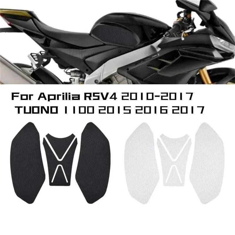 Tấm bảo vệ bình xăng xe máy, Decal kéo cho Aprilia RSV4 2010-2017, TUONO 1100, 2015, 2016, 2017