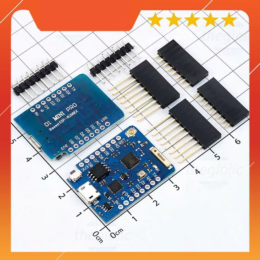 ESP8266 Mạch Thu Phát Wifi NodeMCU Lua D1 Mini Pro