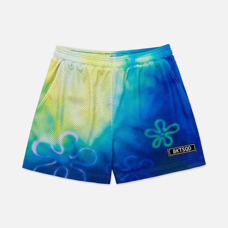 Cartoon Mesh Shorts Men's Summer Quick-Drying Sports Running Short-Length Pants Cartoon Mesh Shorts 