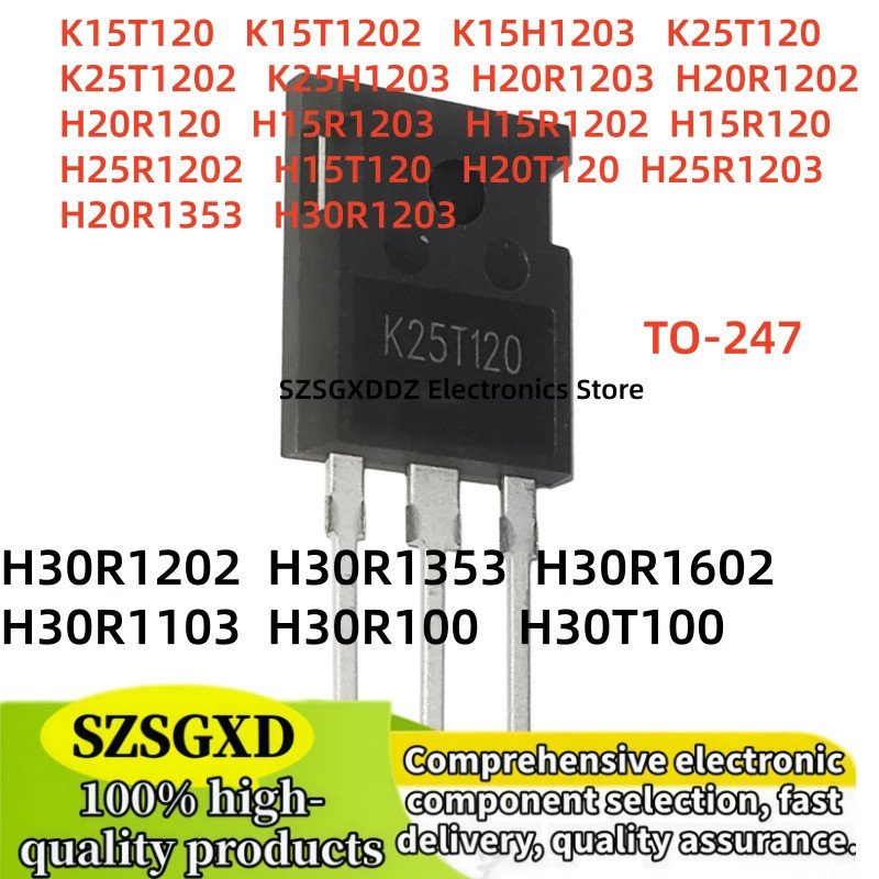 5 CHIẾC K15T120 K15T1203 K15H1203 K25T120 K25T1203 K25H1203 H20R1203 H25R1202 H15T120 H20R1202 H20R1