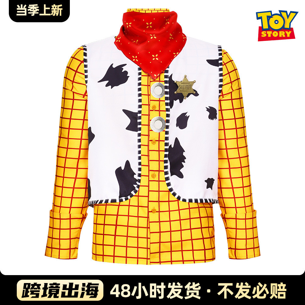 [Sẵn Sàng Giảm Giá] Câu Chuyện Đồ Chơi Woody cos Trang Phục Halloween Disney Nihudi Tris Cosplay Tra