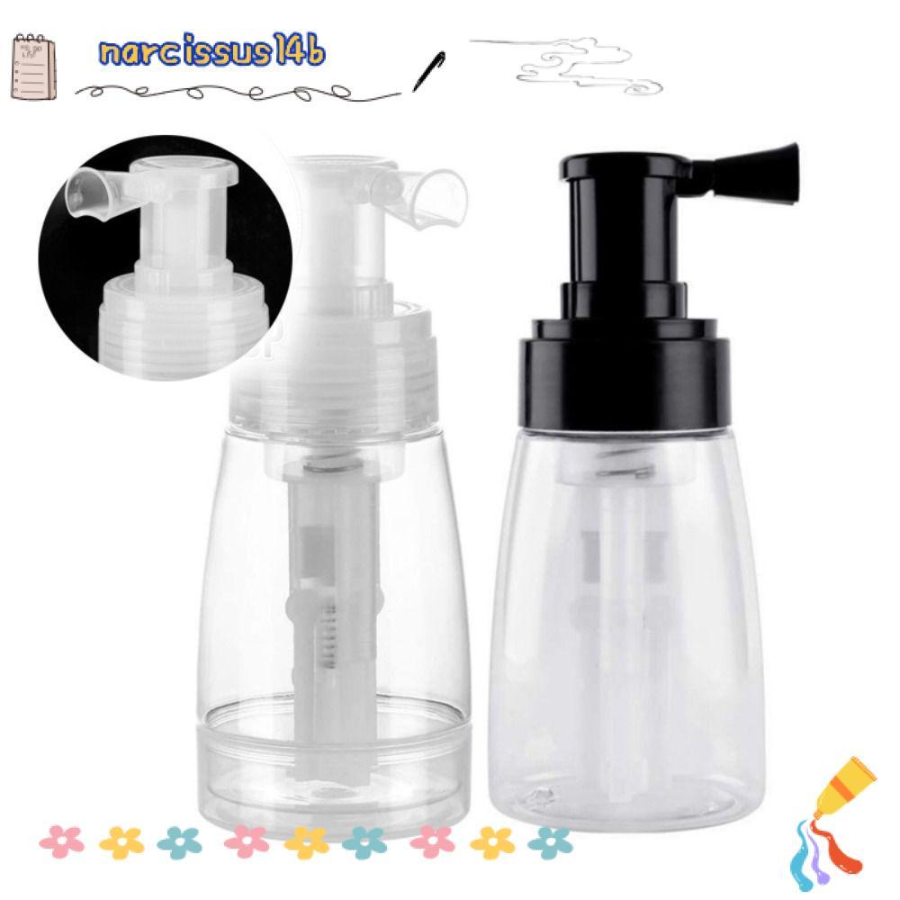 Bình xịt bột NARCISSUSB, Chai ép bột di động, Bình xịt dầu gội có thể đổ lại Chai dầu gội khô