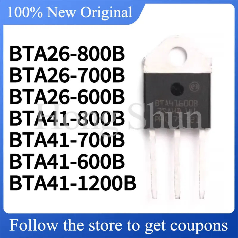 5 Chiếc BTA41-600B BTA41-700B BTA41-800B BTA26-600B BTA26-700B BTA26-800B BTA41-1200B TO-3P Hiệu Ứng
