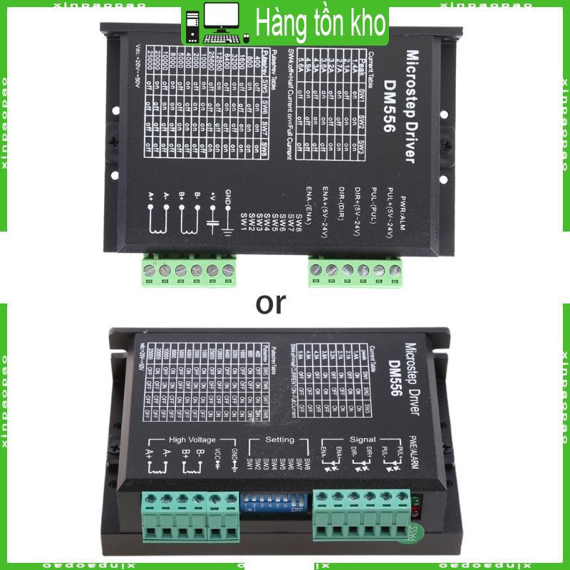 XI DM556 Driver Bộ điều khiển động cơ bước kỹ thuật số 2 pha Chuyển động cực mượt mà