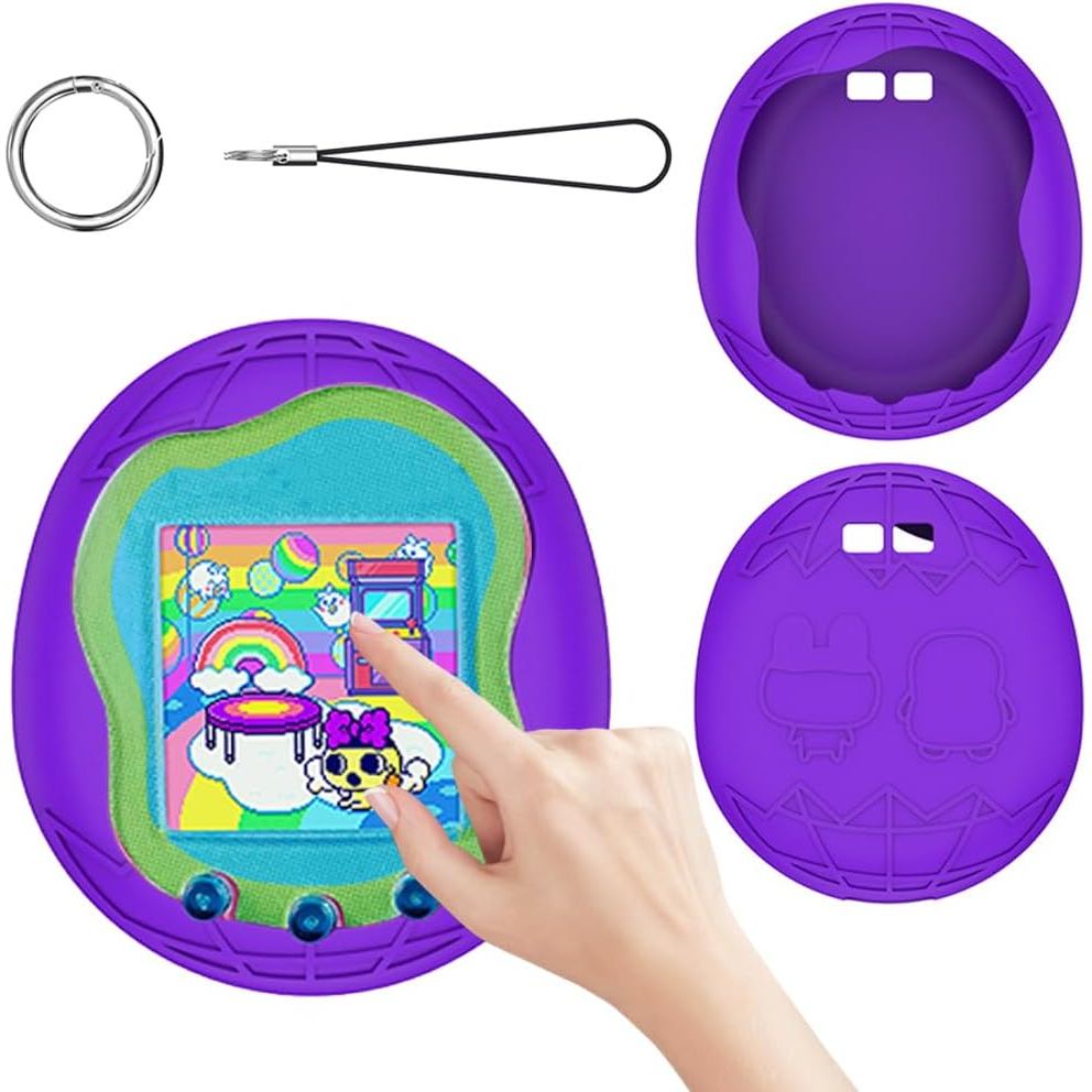 Thay thế vỏ silicon Tương thích với Tamagotchi Uni, Vỏ mềm chống rơi cho phụ kiện Tamagotchi Uni có 
