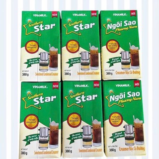 Combo (6 Hộp) Sữa Đặc Ngôi Sao Phương Nam Vinamilk Hộp 380g - Chuyên Dùng Làm Bánh, Sinh Tố