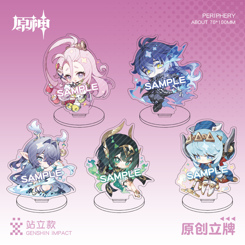 Ineffa Đĩa Trang Trí Bàn Làm Việc Nefer Standee Lauma Bộ Sưu Tập Trang Trí Accesorios Flins Acrylic 