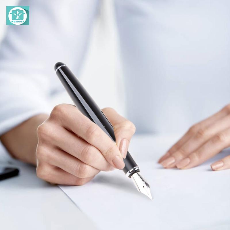 Woedpez New Black Jinhao X750 Deluxe Medium Nib 18kgp Bút máy