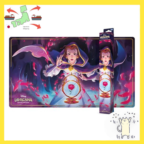 [Japanese Version] TAKARA TOMY Disney Lorquana TCG Japanese Official Playmat "Belle: Skilled Mystiqu