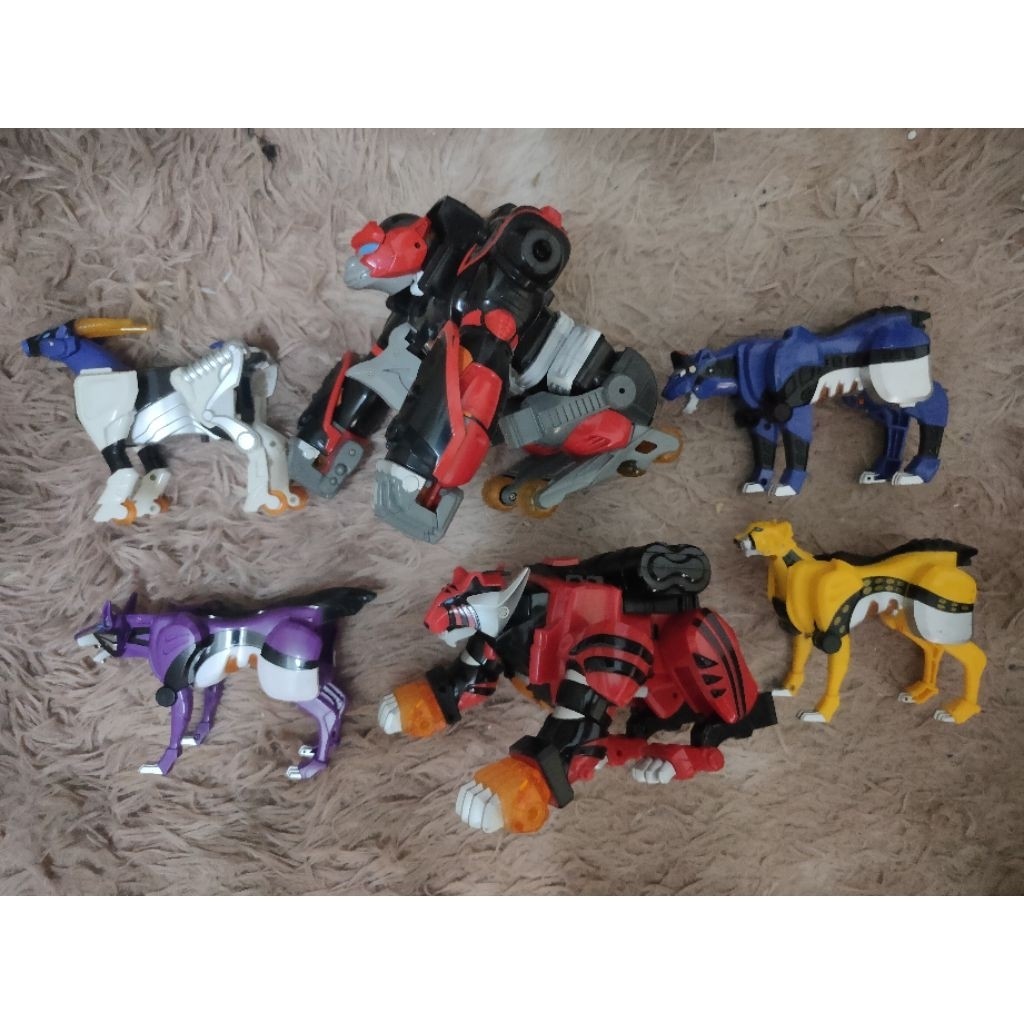 ( Đặt trước ) GekiTohja GekiFire SaidaiOh Geki DX - Juken Sentai Gekiranger robot siêu nhân mãnh thú