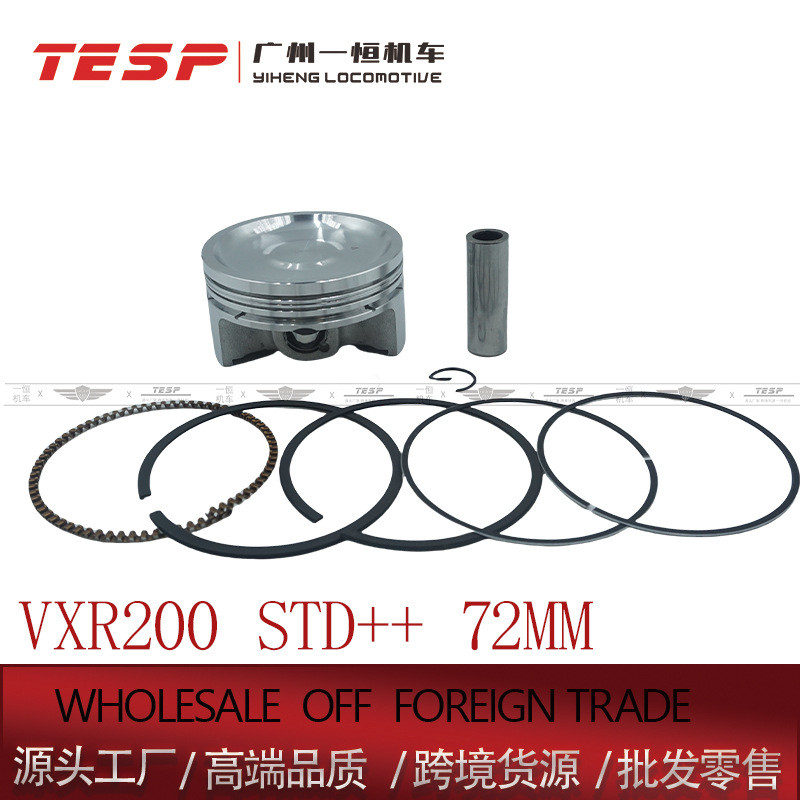 VXR200 PIAGGIO 200 PIAGGIO 72MM Xe Máy Piston Vòng Lắp Ráp Xi Lanh Nguồn Nhà Sản Xuất