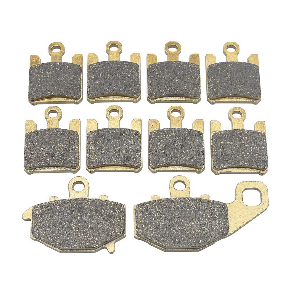 Xe Máy Phía Trước Phía Sau Má Phanh Cho Kawasaki Ninja ZX10R ZX1000 2004-2007 ZX-6R ZX636 ZX-6RR ZX6