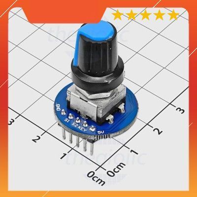 Rotary Encoder Điều Khiển Góc Quay Động Cơ 20 Xung