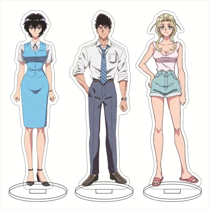 Standee Anime Kowloon Generic Romance Mô Hình Mica Nhân Vật Reiko Kujirai Hajime Kudo Trang Trí Bàn 