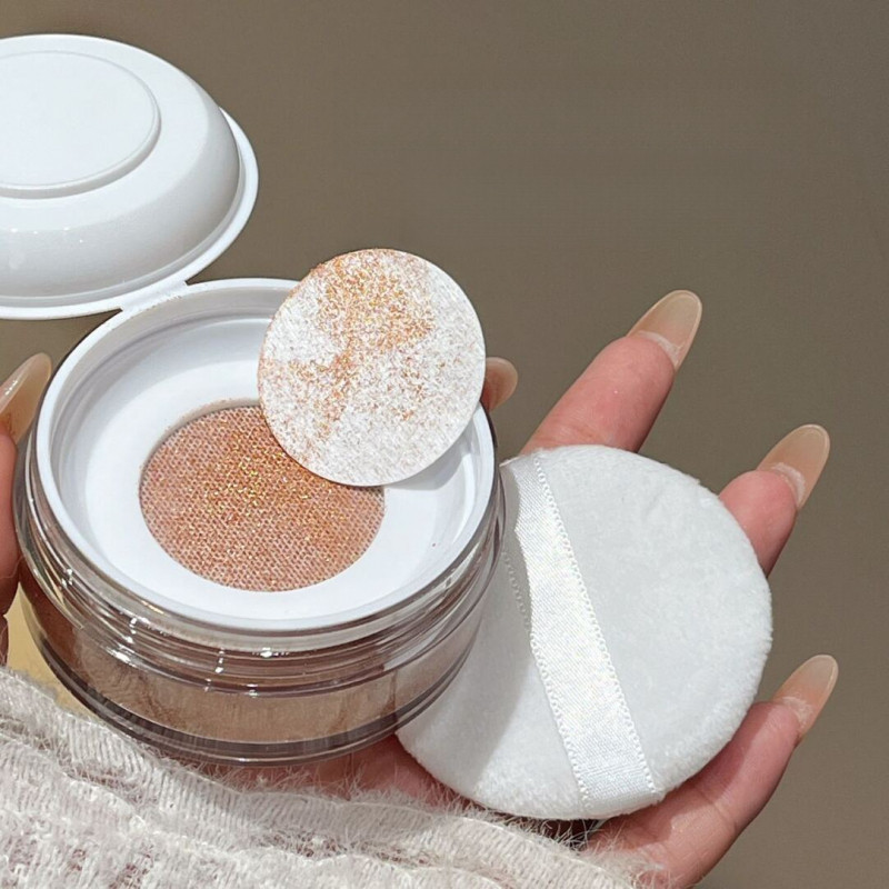 FAICCIA Kim cương nghiền làm nổi bật kết cấu lung linh và lung linh của da tạo ra một loại bột lung 