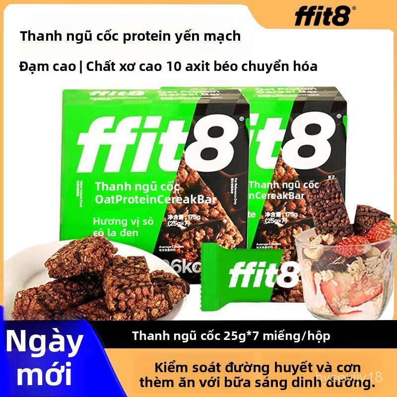 Thanh Protein FFIT8 Yen Mach Bo Duong Tap Gym Thom Ngon Giai Sau An Lien Cuc Da