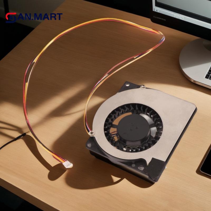 AN.MART Áp dụng cho BB05008H05FP BF05008H05FP 5008 GK55 LZX Quạt chủ MINI Quạt làm mát CPU 4 dây VN