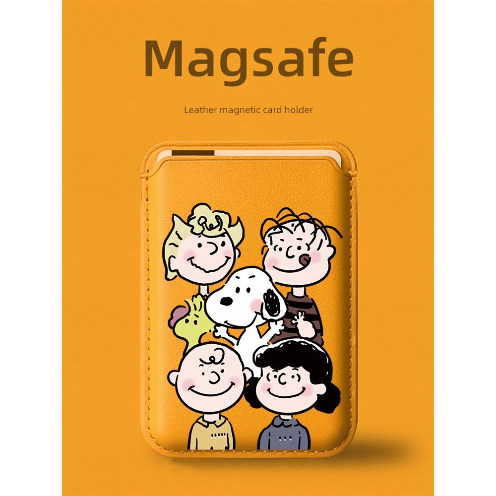 magsafe wallet ví magsafe iphone Phim hoạt hình magsafe Hộp đựng thẻ từ tính Thích hợp cho Apple iph