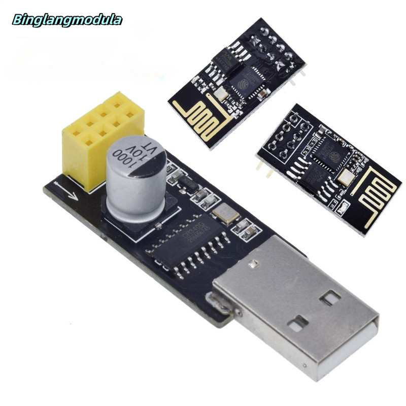 Bộ chuyển đổi lập trình viên UART ESP01 ESP01S GPIO0 ESP-01 / ESP-01S Adaptaterr ESP8266 CH340G USB 
